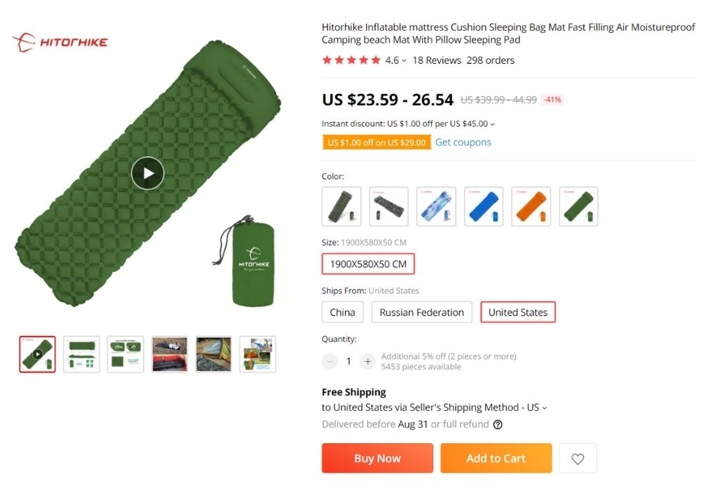 campscape mattress reviews