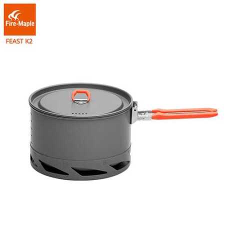  Feast Series K2 1.5L Heat Exchanger Pot Camping 338g FMC K2