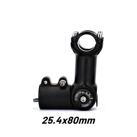 Adjustable Bike Stem 25.4 mm 80mm Extender