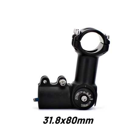Adjustable Bike Stem 31.8 mm 80mm Extender