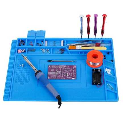 Antistatic ESD Soldering Mat Work Station Heat Insulation Silicon Mat