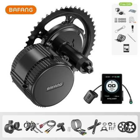 Bafang Mid Drive Motor Kit 44T 36V 350W 68mm BBS01 