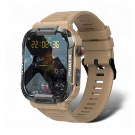 Bandoit Smart Watch For Android IOS Ftiness Watches Ip68 Waterproof 1.85' AI Voice Bluetooth Call Smartwatch