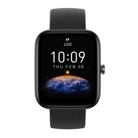 Black BIP 3 Smartwatch Blood oxygen Saturation Measurement 60 Sports Modes