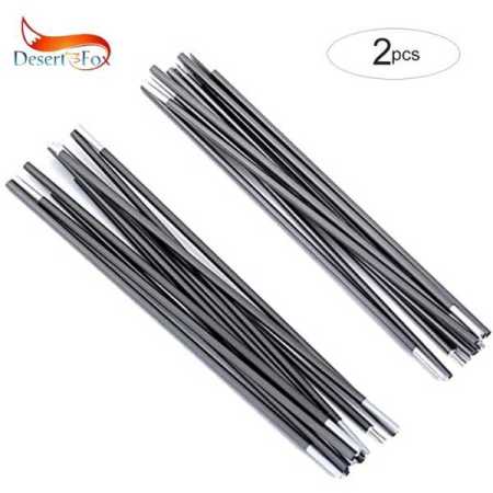 Black Tent Poles Lightweight Aluminum 343.5 cm 11.3 ft