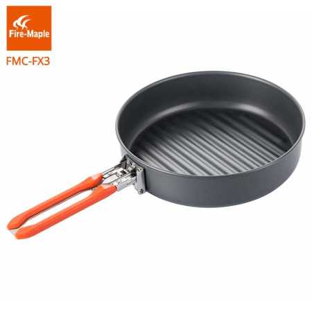 Feast Vulcan Hard Aluminium Alloy 0.9L Frying Pan Foldable Handle FMC FX3
