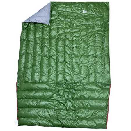 Flames Creed Hiking Qult for Camping Large Size Green Color