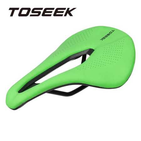 Green Bike Seat Saddle EVA Ultralight Breathable and Cushioned Comfortable