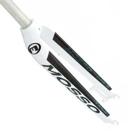 M6 26 to 29 Inch MTB Fork Aluminum Alloy White and Black Color