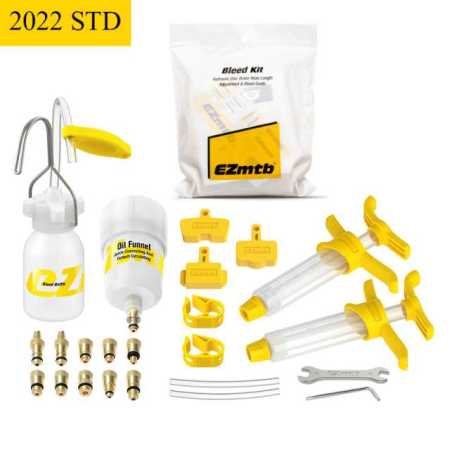 Mountain Bike Brake Bleed Kit with Adaptors