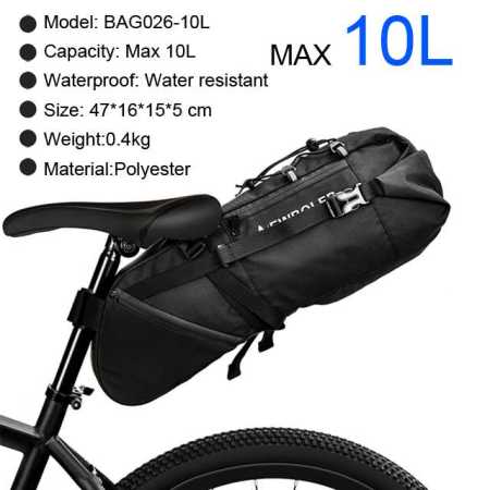 Newboler 10L Water Resistant Bike Saddle Bag