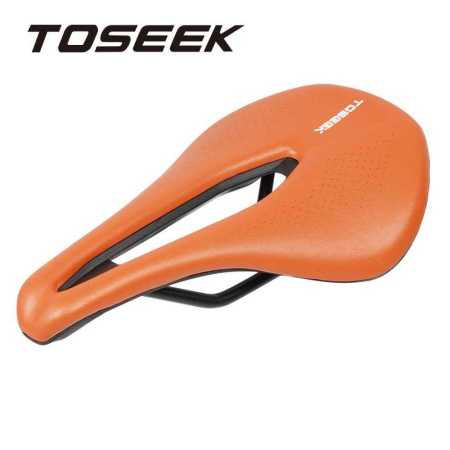 Orange Bike Seat Saddle EVA Ultralight Breathable and Cushioned Comfortable