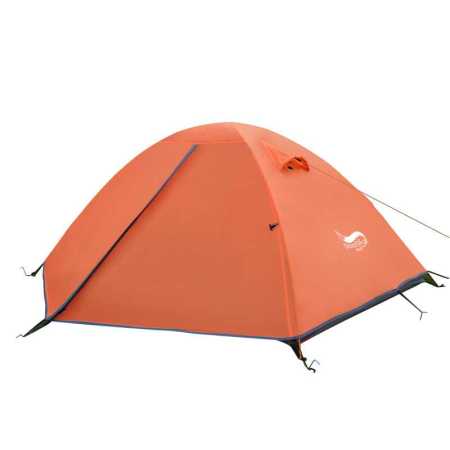 Orange Tent for 2 People Desert Fox Camping 1.8kg