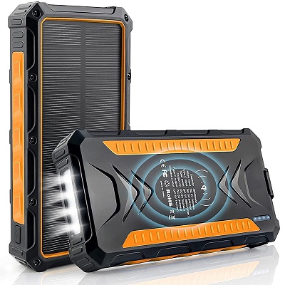 Outdoors IT NZ Wireless Charging Power Bank 36 000mAh Orange Colou...