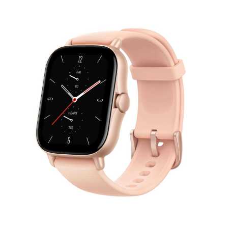 Petal Pink GTS 2 Smartwatch Music Storage And Playback For Android IOS Phone