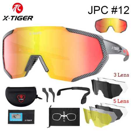 Photochromic Cycling Sunglasses with 3 or 5 Lens 