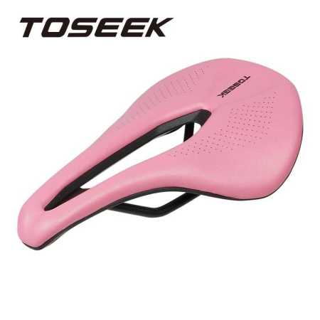 Pink Bike Seat Saddle EVA Ultralight Breathable and Cushioned Comfortable
