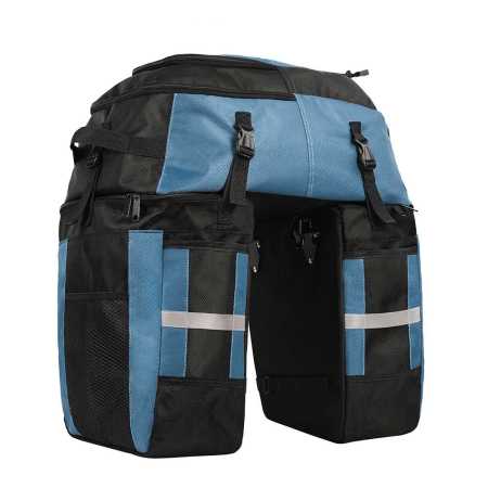 Rhinowalk Bicycle Bag 3 in 1 70L Capacity Rear Rack Pannier Pack and Bags 