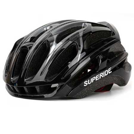 SUPERIDE Bicycle Helmet Black Colour for Road and Mountain Biking