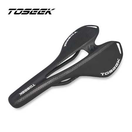TOSEEK Carbon Saddle for Road and MTB Bike 105 grams 8 Colours in Range