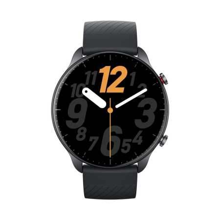 Thunder Black GTR 2 Smartwatch Alexa Built in Curved Bezel less Design