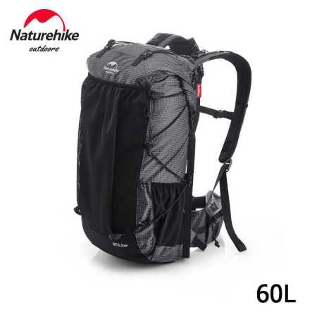 Rock Series Ultralight Tramping Pack with Internal Frame 60L