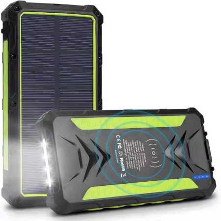 Wireless Charging Power Bank 36 000mAh Green Colour