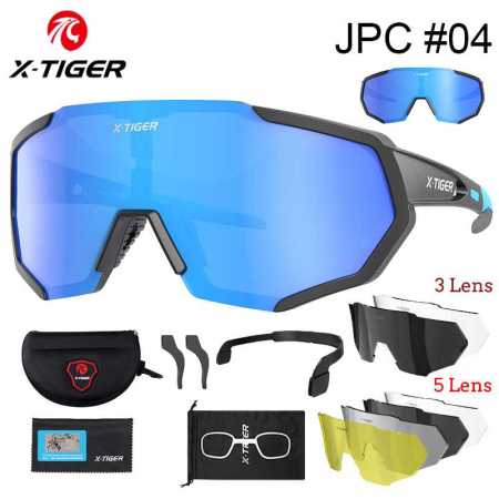 X Tiger Sunglasses 3 or 5 Lens Option plus Photochromic
