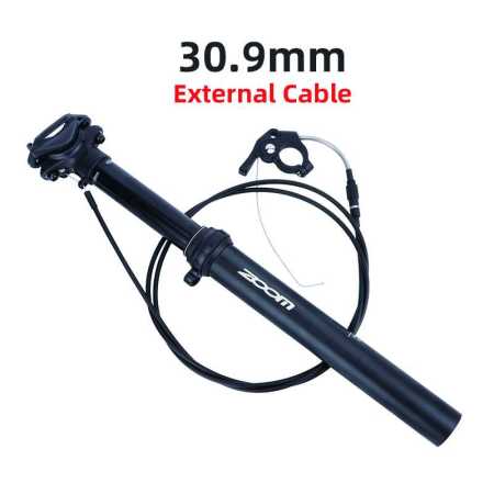 Zoom 30.9 mm Dropper Post External Cable 100mm Drop